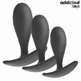 Addicted Toys - Zestaw 3 Zatyczek Analnych Model 2