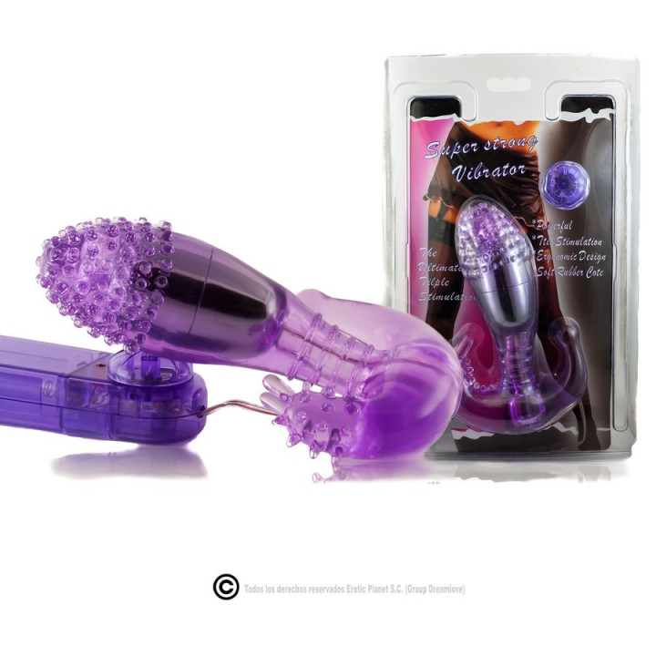 Baile - Stimolatore Vaginale e Anale Lilla Con Vibrazione