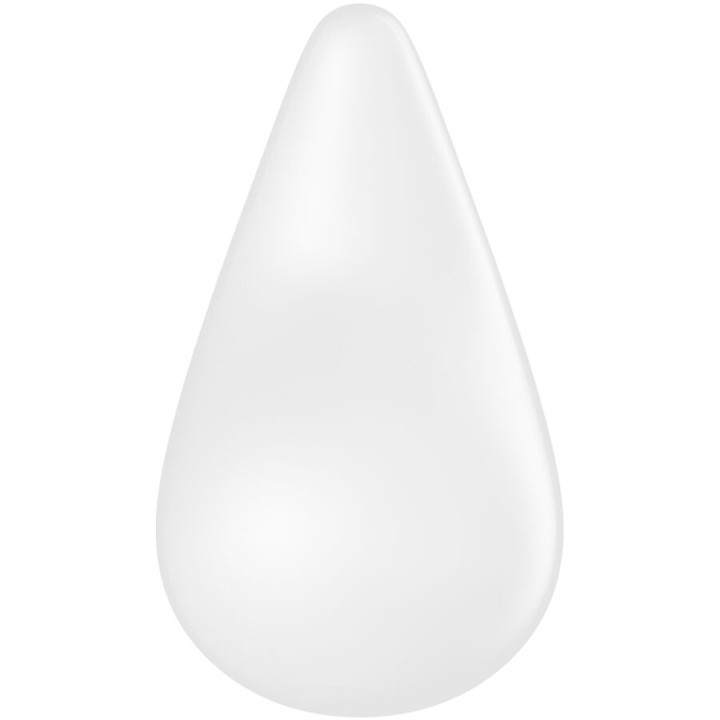 Satisfyer - Vibrador Dew Gota Lay-on Branco