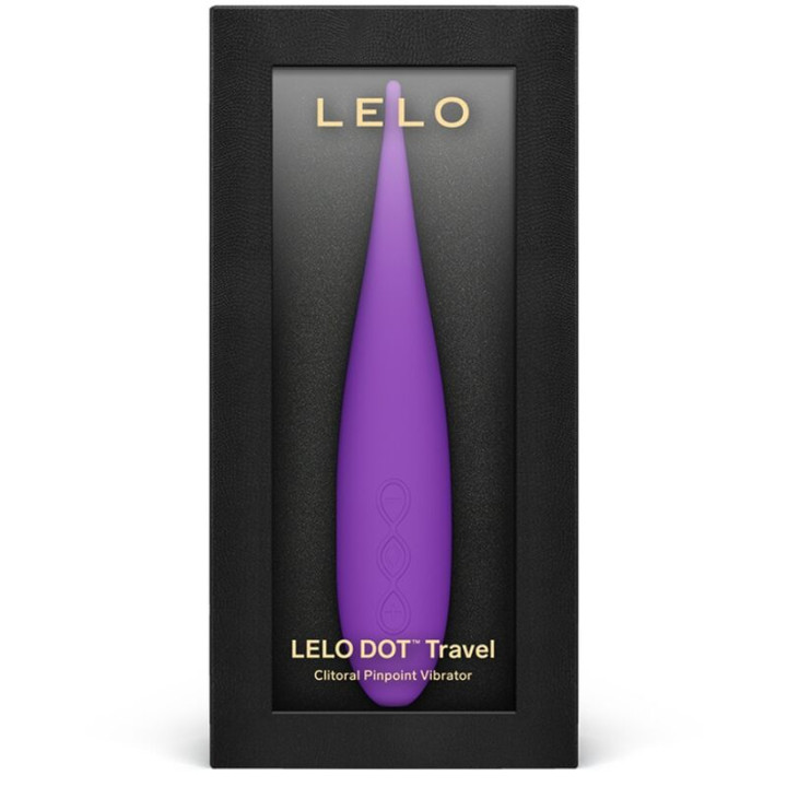 Lelo - Dot Travel Stymulator Lechtaczki Fioletowy