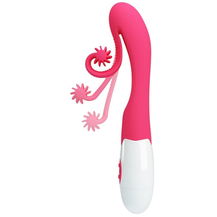 Romance - Vibratore e Stimolatore 30 Velocità Rosa