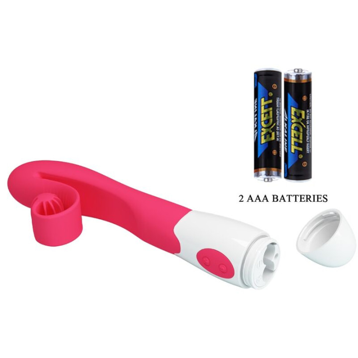 Romance - Pink Vibrator And Stimulator 30 Speeds