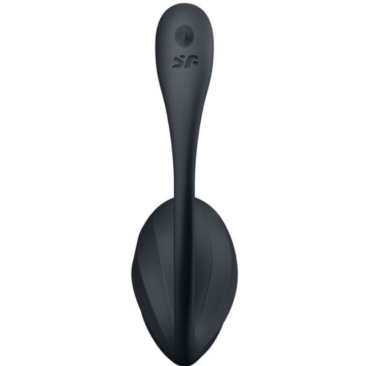 Satisfyer - Ribbed Petal Stimolatore Punto g Telecomando Nero App Gratuita