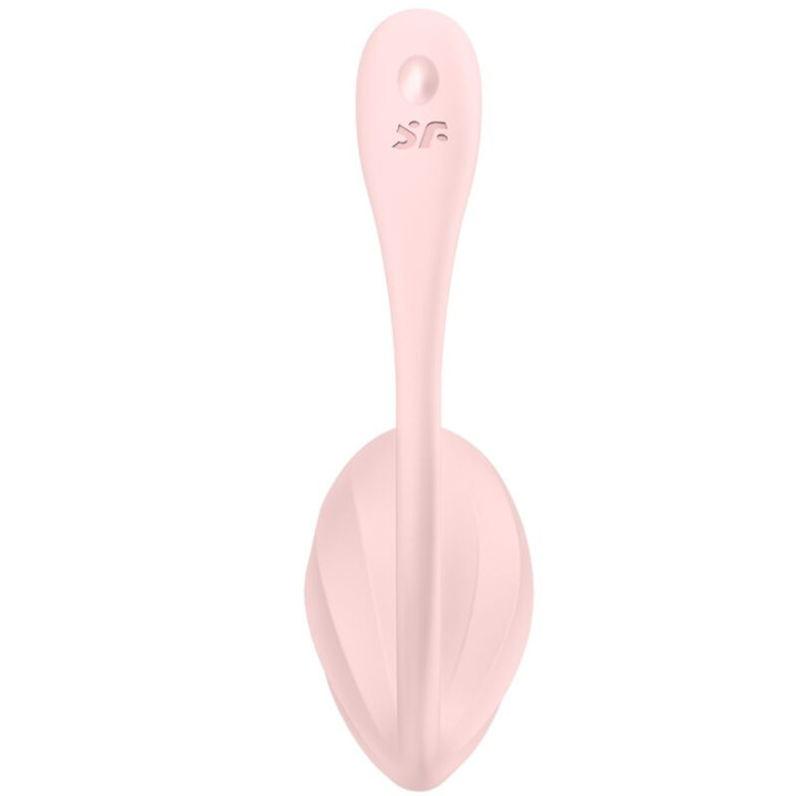 Satisfyer - Ribbed Petal Stimulateur à Distance g Point Rose Application Gratuite