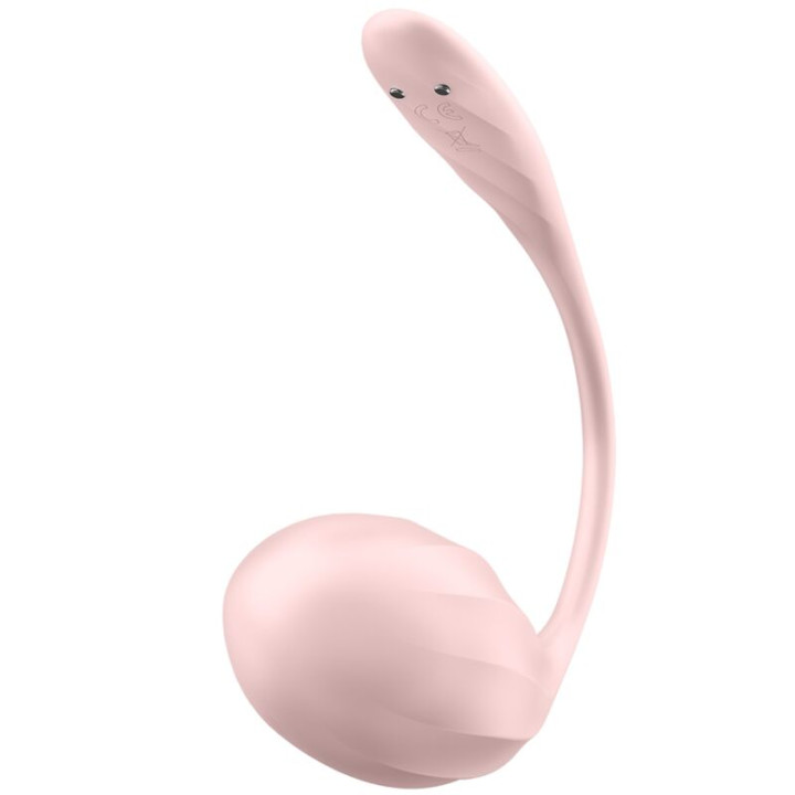 Satisfyer - Ribbed Petal Stimulateur à Distance g Point Rose Application Gratuite