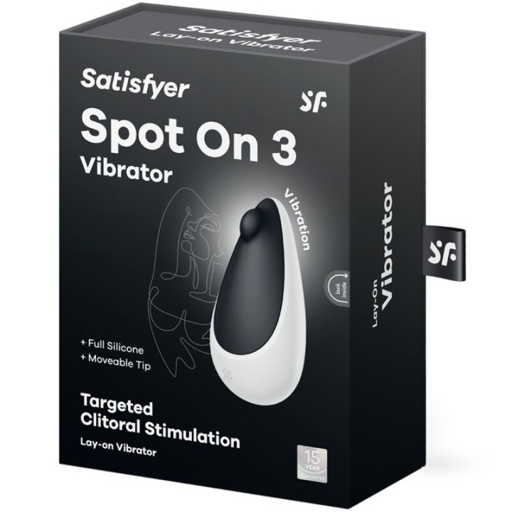 Satisfyer - Spot on 3 Estimulador de Clítoris Negro