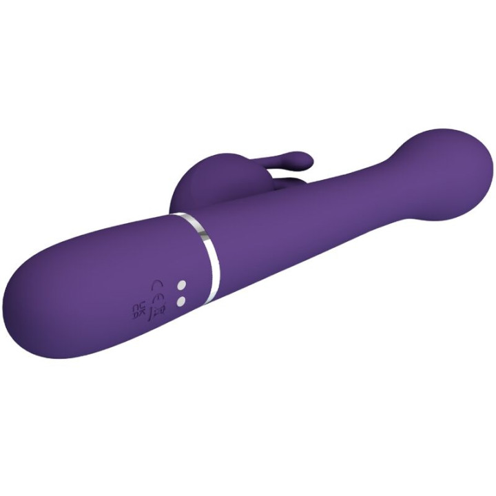 Pretty Love - Dejon Vibrateur Rabbit 3 en 1 Multifonction Violet