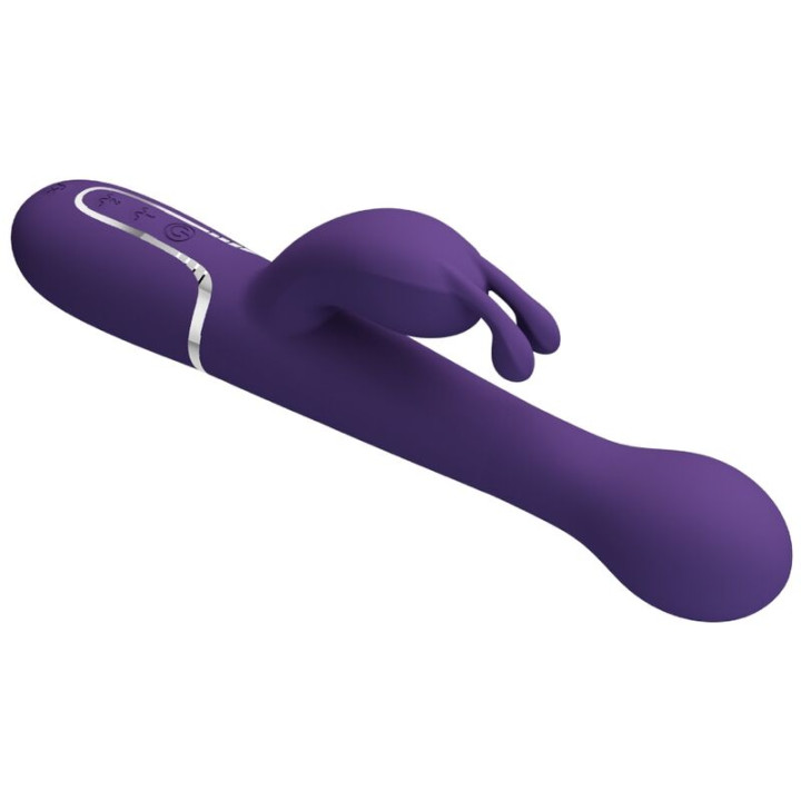 Pretty Love - Dejon Vibrador Rabbit 3 en 1 Multifunción Morado