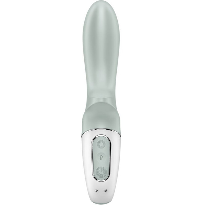 Satisfyer - Air Pump Booty 3 Vibrateur Anal Gonflable Gris Vert