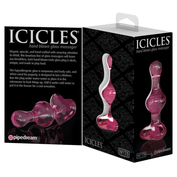 Icicles - n. 75 Glas Dildo
