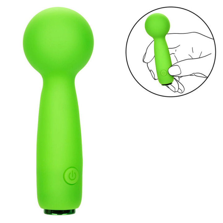 Calexotics - Neon Vibes le Bubbly Vibe Mini Masseur 10 Vibrations Vert