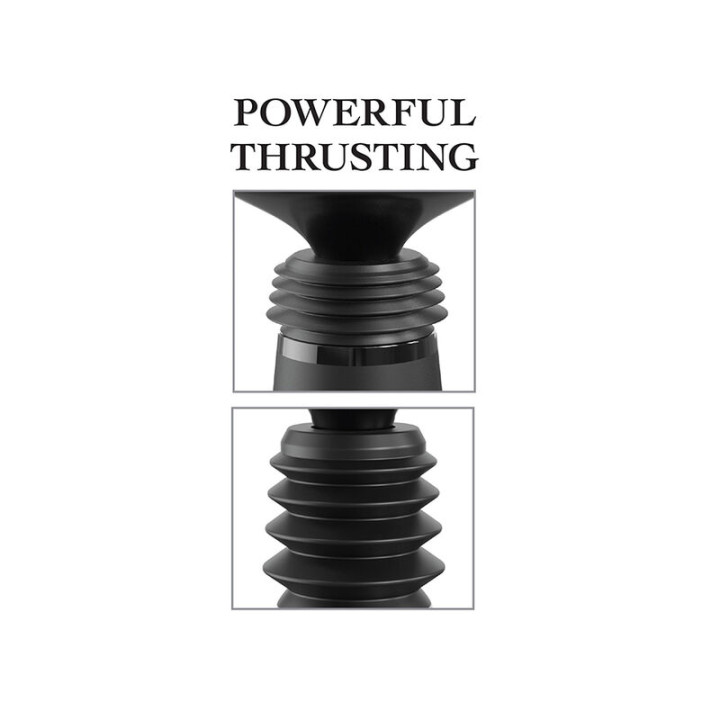 Fetish Fantasy Series - Body Dock Thruster Dildoklemme Mit 7 Push-Modi Schwarz