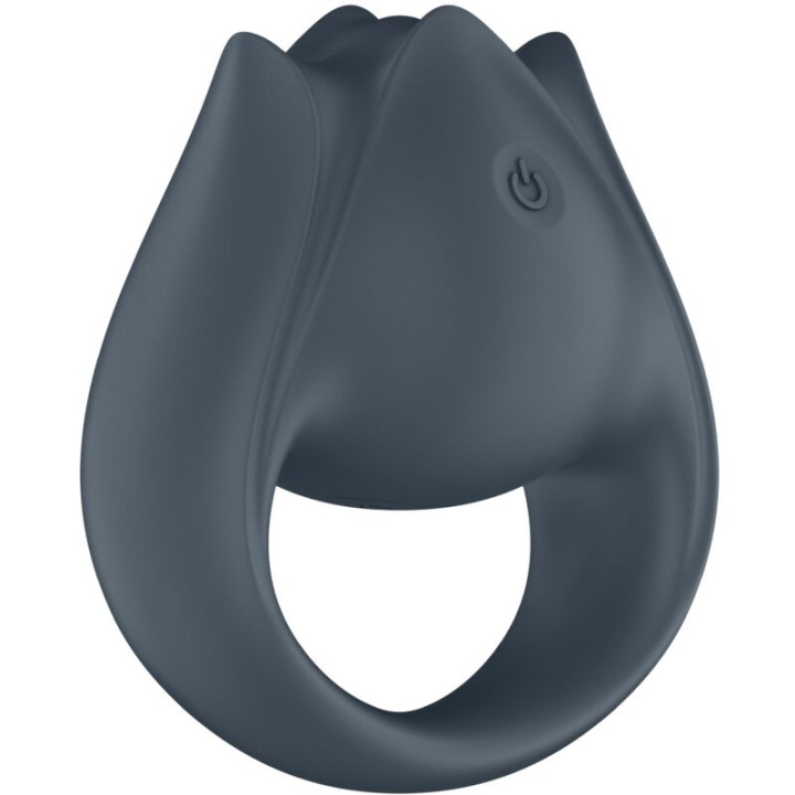 Satisfyer - Perfect Pair 2 Multivibrator 2 in 1 Penis Ring And Finger Stimulator Grey