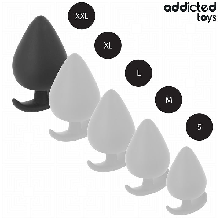 Addicted Toys - Anal Plug Silicone Size Xxl 11 cm