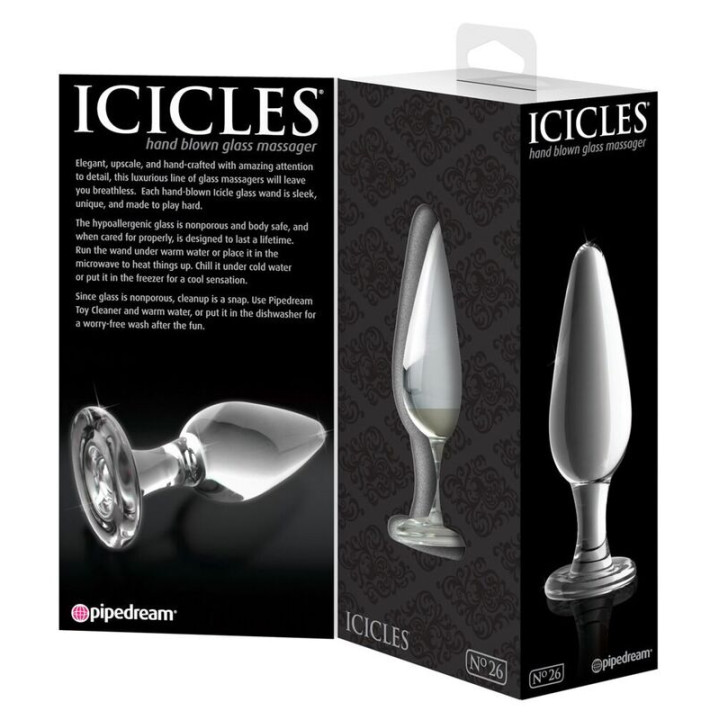 Icicles - Massaggiatore in Vetro n. 26