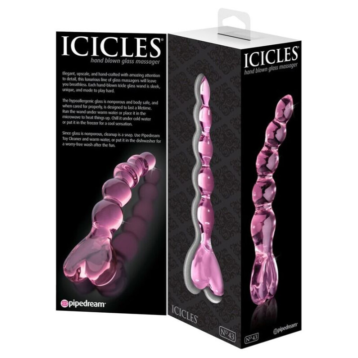 Icicles - n. 43 Masajeador de Vidrio