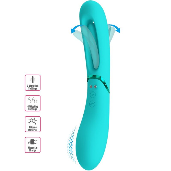 Romance - Lexie g-Spot Vibrator 7 Vibrationen Blau