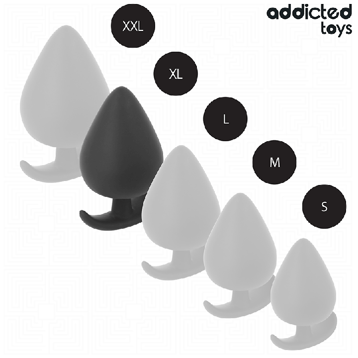 Addicted Toys - Plug Anal Taille xl 9.5 cm