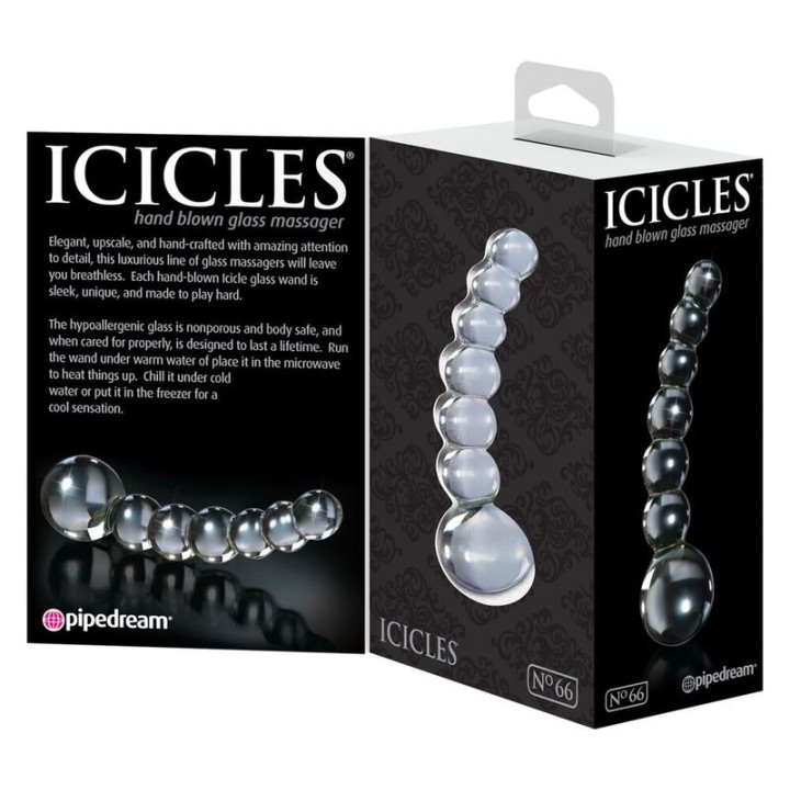 Icicles - n. 66 Massaggiatore Trasparente