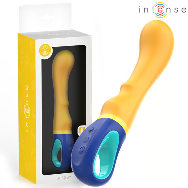 Intensiv – Shaggy Gelber g-Spot-Vibrator