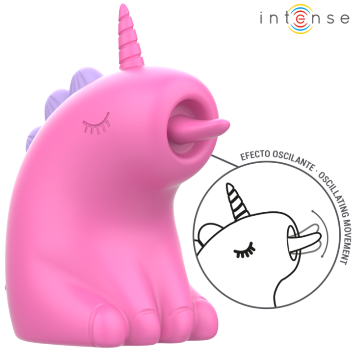 Intense - Obrotowy Stymulator Języka Pinkie 360º