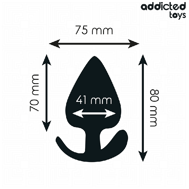 Addicted Toys - Analstecker Grösse l 8 cm