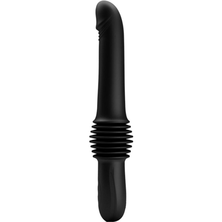 Pretty Love - Pazuzu Vibrator 3 Stossmodi Schwarz