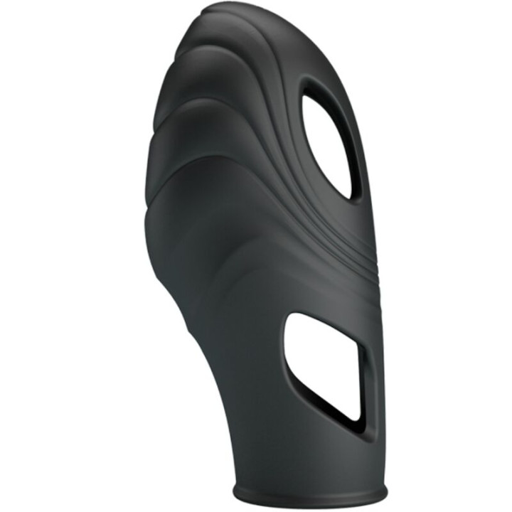 Pretty Love - Lich Silicone Dedo Vibrador Preto