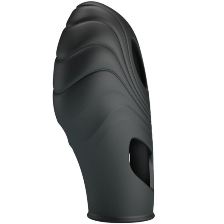 Pretty Love - Vibratore da Dita in Silicone Lich Nero