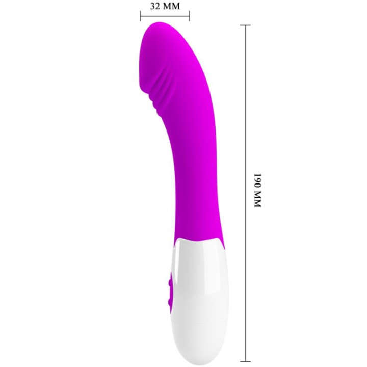 Pretty Love - Vibrador Elemental 30 Modos de Vibração Roxo