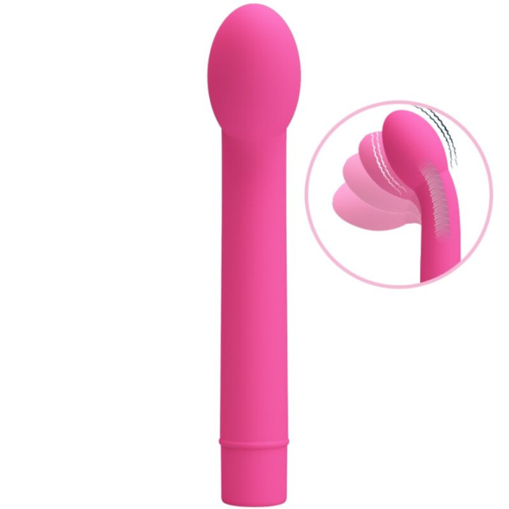 Pretty Love - Logan g-Spot Vibrator 10 Vibrations Pink