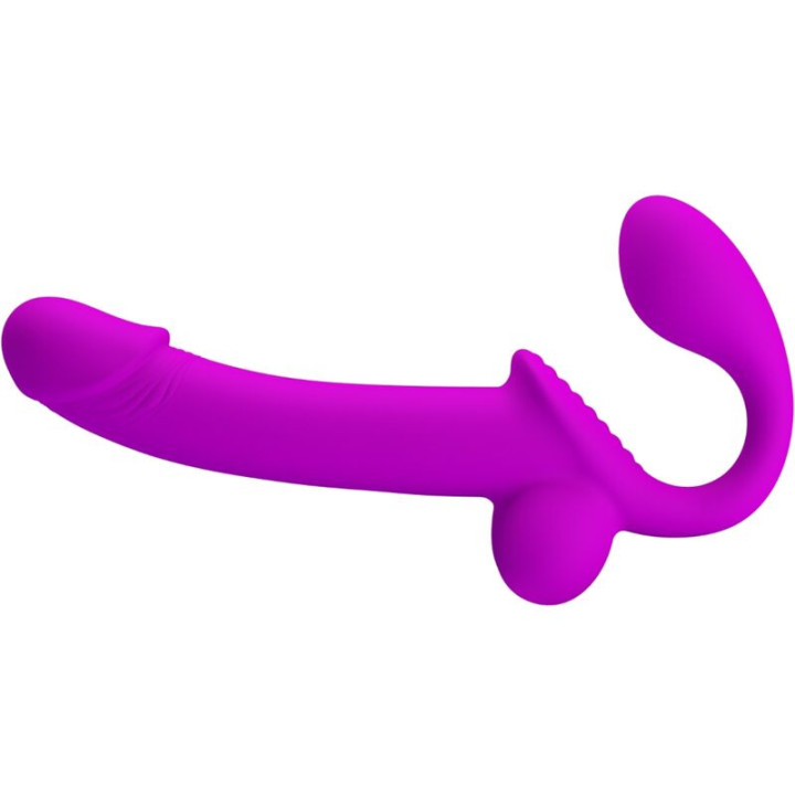 Pretty Love - Estimulador Kelpie Double Strap-on Roxo