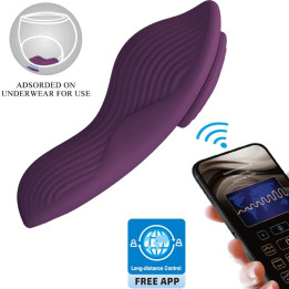 Pretty Love - Mane Lay on Clitoris Massager 10 Wibracji Pilot Fioletowy