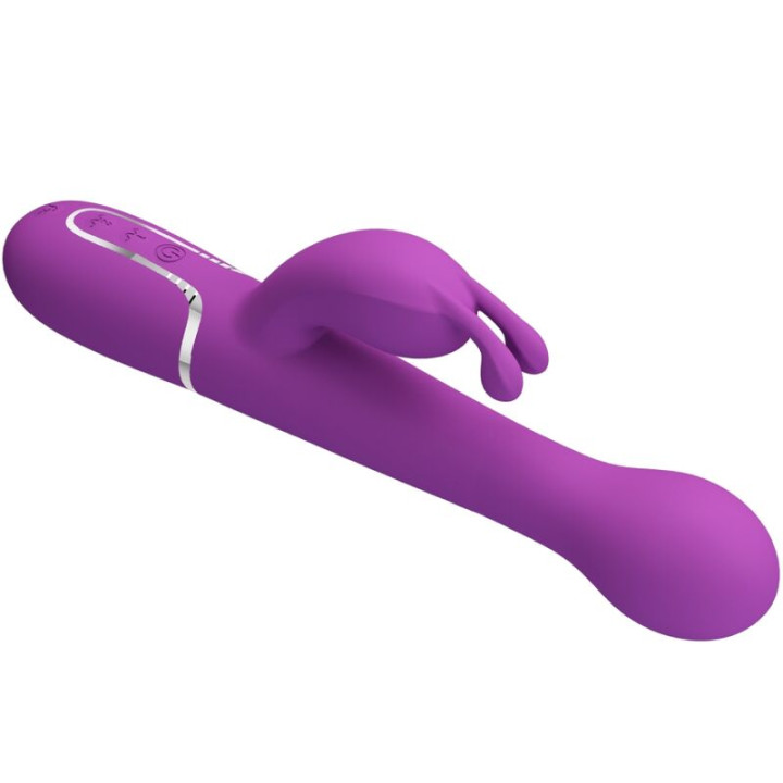 Pretty Love - Dejon 3 em 1 Multifuncional Rabbit Vibrador Roxo