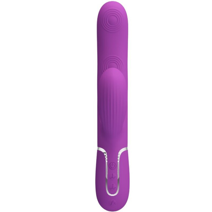 Pretty Love - Perlita 3 in 1 Multifunktions-Rabbit-Vibrator Lila