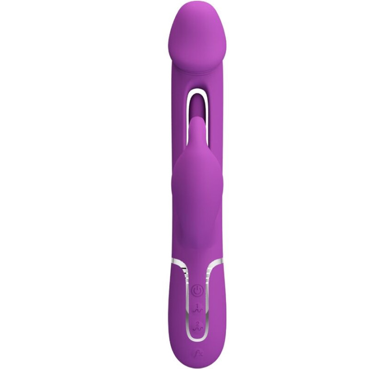 Pretty Love - Kampas Vibrateur Lapin Multifonction 3 en 1 Violet