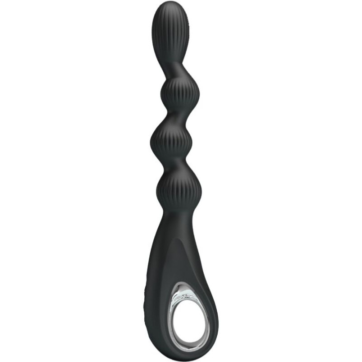 Pretty Love - Federer Analvibrator 12 Vibrationen Schwarz