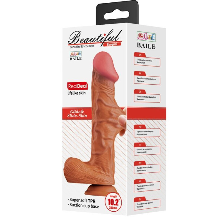 Baile - Bergrisi Dildo Realistico 26 cm Carne
