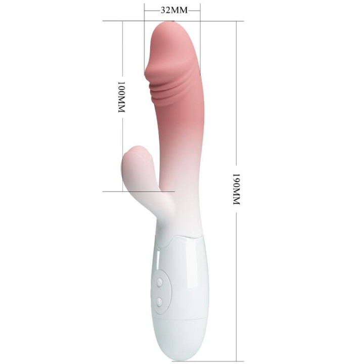 Pretty Love - Vibrateur Snappy Rabbit 30 Vibrations Rose