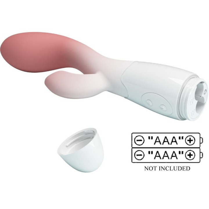 Pretty Love - Brighty g-Spot Vibrator + Klitoris-Stimulator 30 Vibrationen Rosa