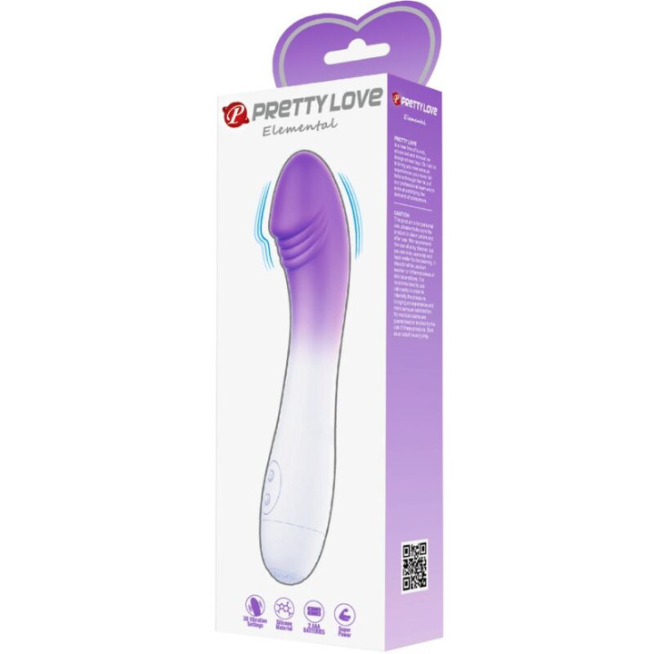 Pretty Love - Elemental g-Spot Vibrator 30 Vibrationen Lila
