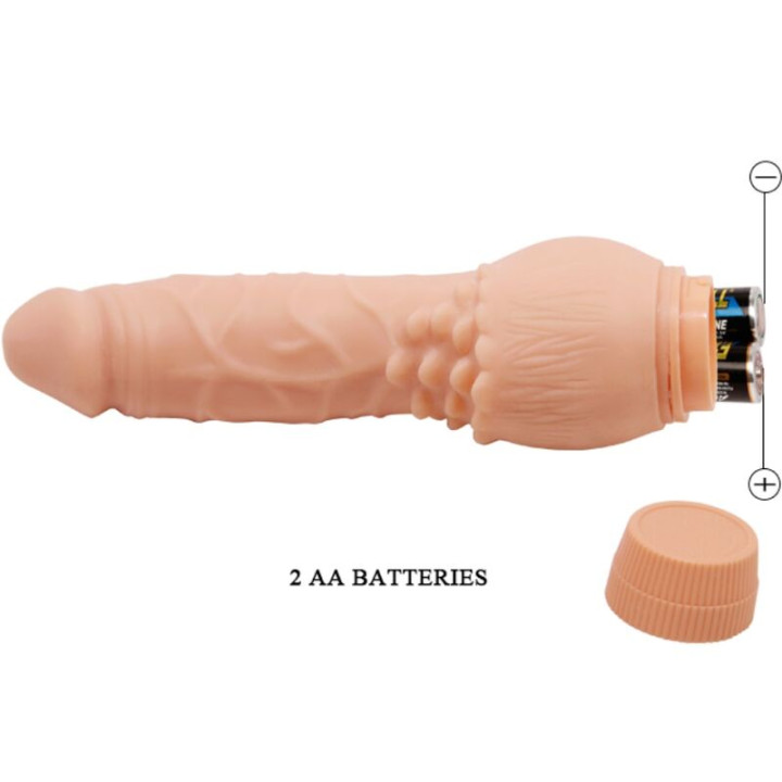 Baile - Barbara Realistic Vibrator 19.5 cm Flesh