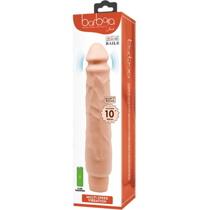 Baile - Jack Realistyczny Wibrator 26 cm Mięsny