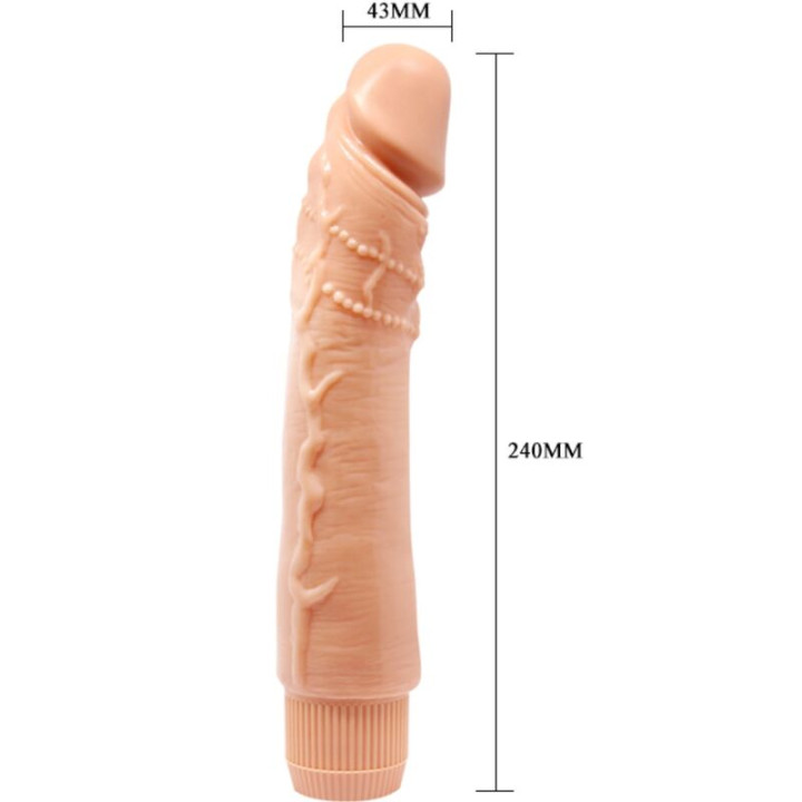 Baile - Dybbuk Realistic Vibrator 24 cm Flesh