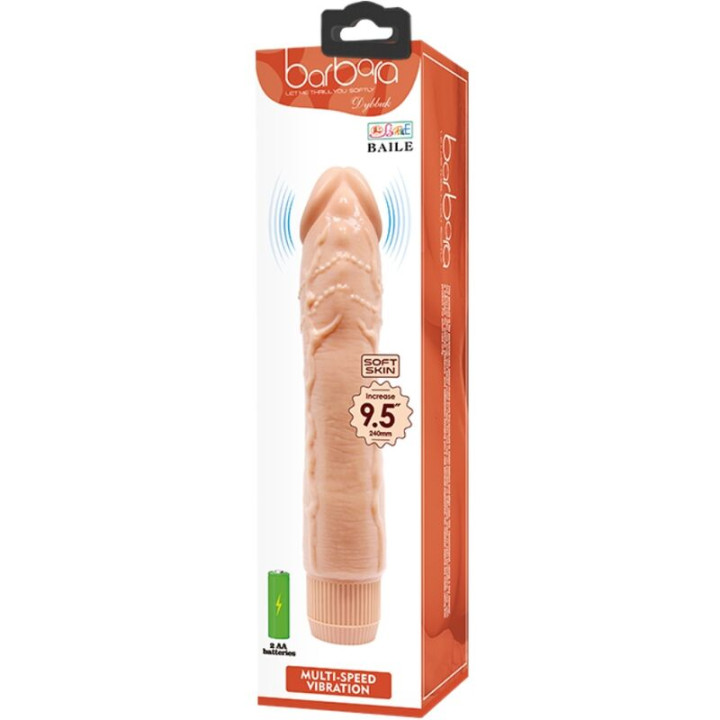 Baile - Dybbuk Realistic Vibrator 24 cm Flesh