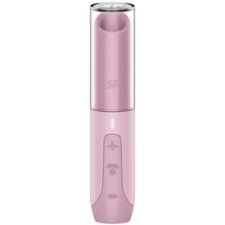 Satisfyer - Stimulateur de Clitoris Secret Kiss Wave Rose
