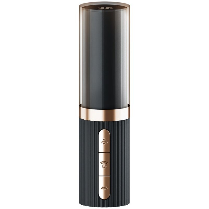 Satisfyer - Deep Kiss Wave Stimolatore Clitorideo Granato / Nero