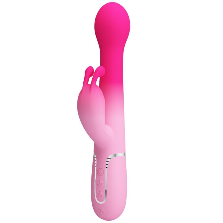 Pretty Love - Dejon 3 em 1 Multifuncional Rabbit Vibrador Rosa