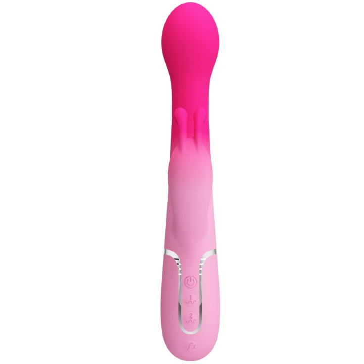 Pretty Love - Dejon Vibrador Rabbit 3 en 1 Multifunción Rosa