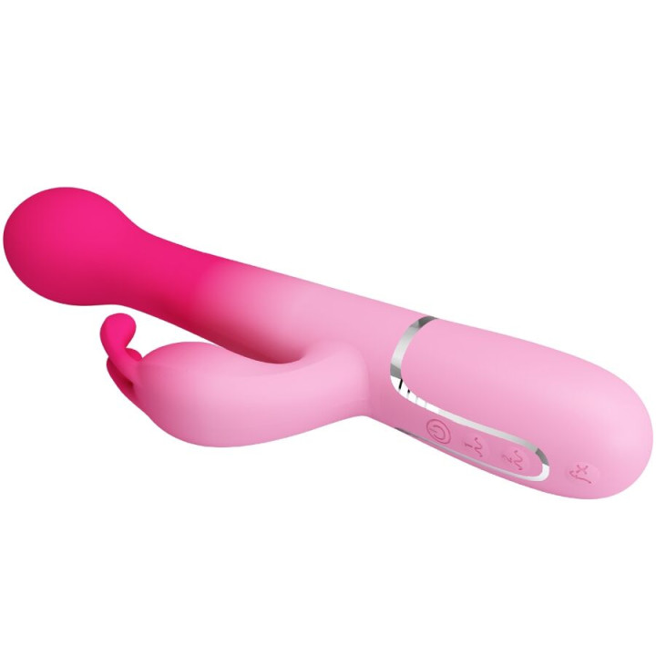 Pretty Love - Dejon Vibrador Rabbit 3 en 1 Multifunción Rosa